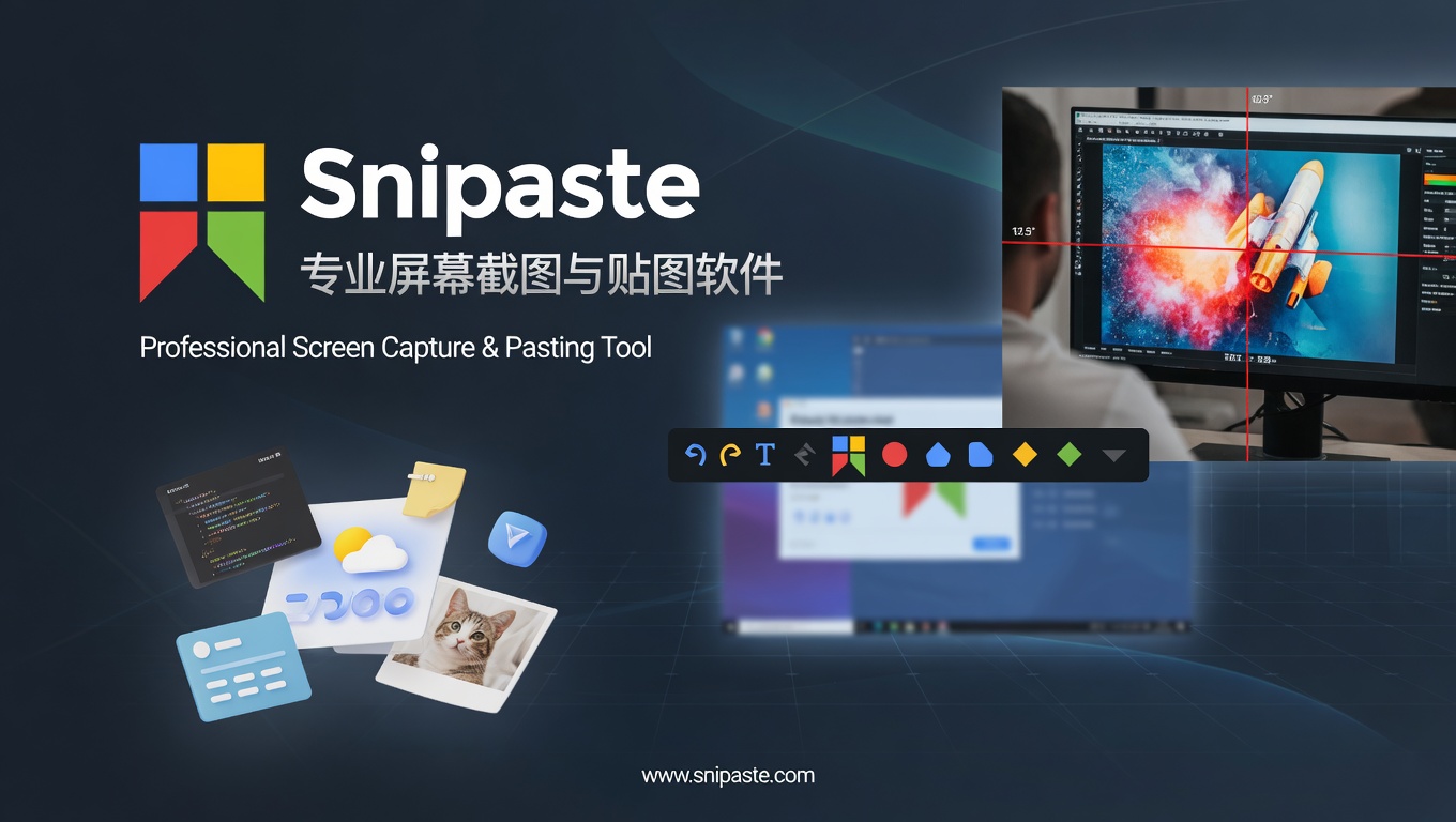 Snipaste取色器怎么用：屏幕颜色快速获取与颜色代码提取详细教程