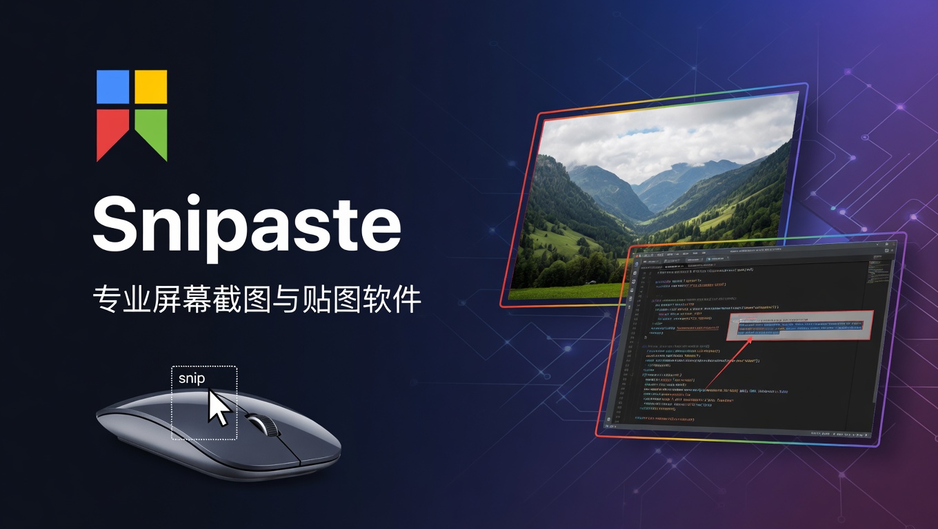 Snipaste截图软件多屏显示截图异常怎么办？双屏、扩展屏截图范围错误的解决方法